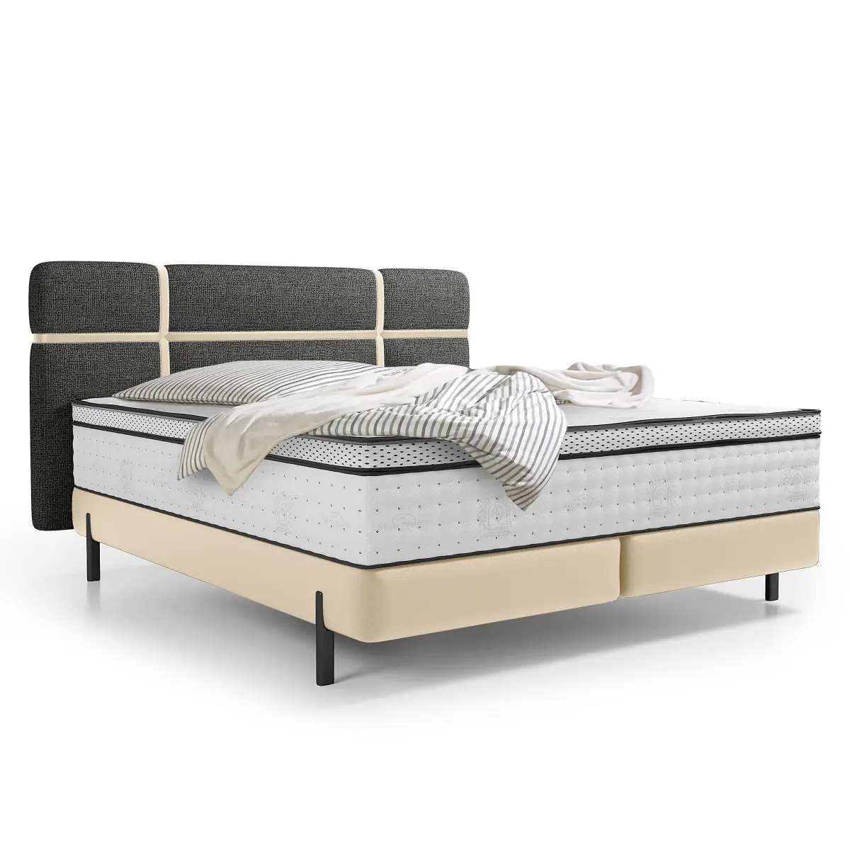 Fredriks Boxspringbett Eulawa | Mehrfarbig