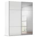 Schwebetürenschrank Covalo | Weiß