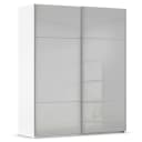 Schwebetürenschrank Covalo | Grau