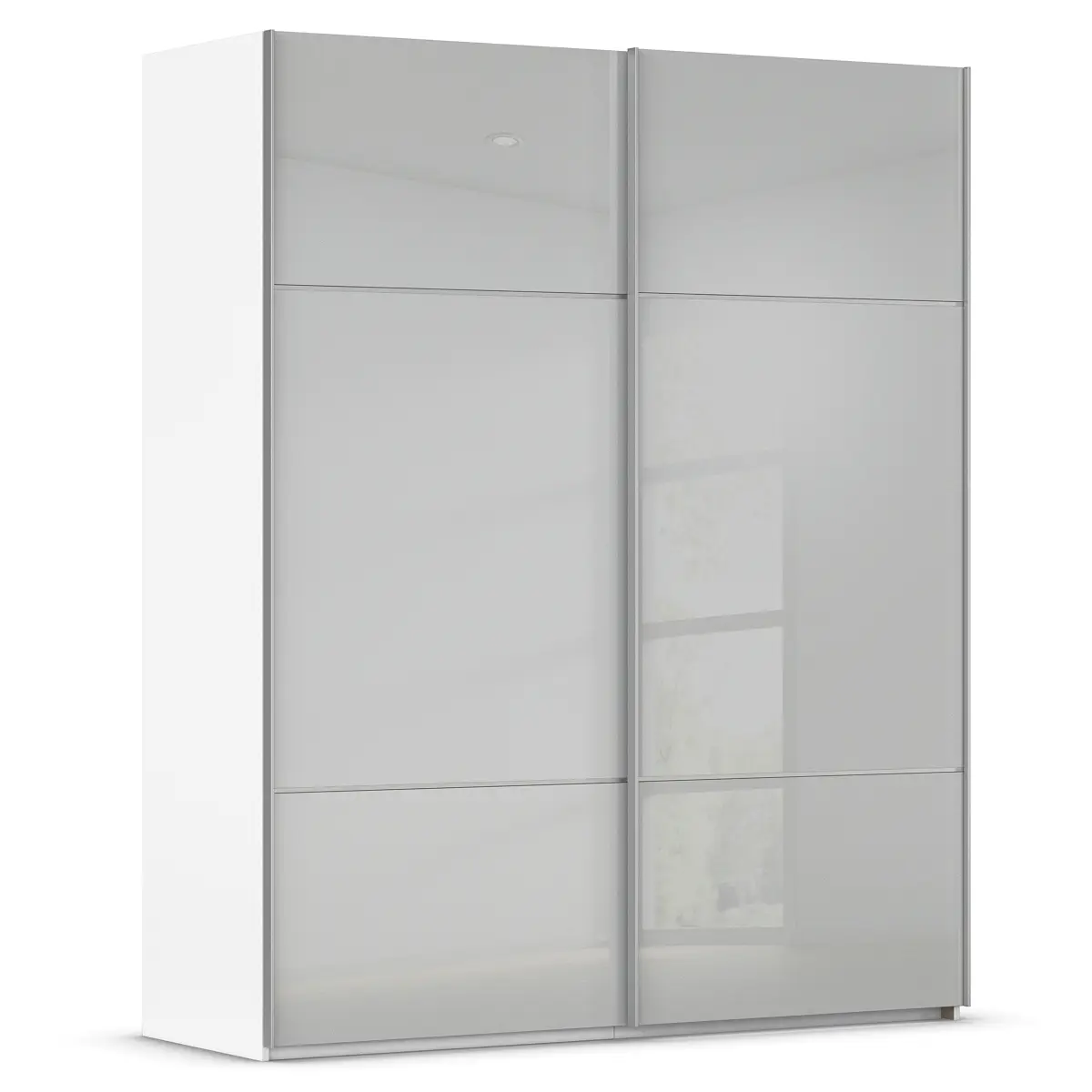 Schwebetürenschrank Covalo | Grau