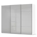 Schwebetürenschrank Covalo | Grau