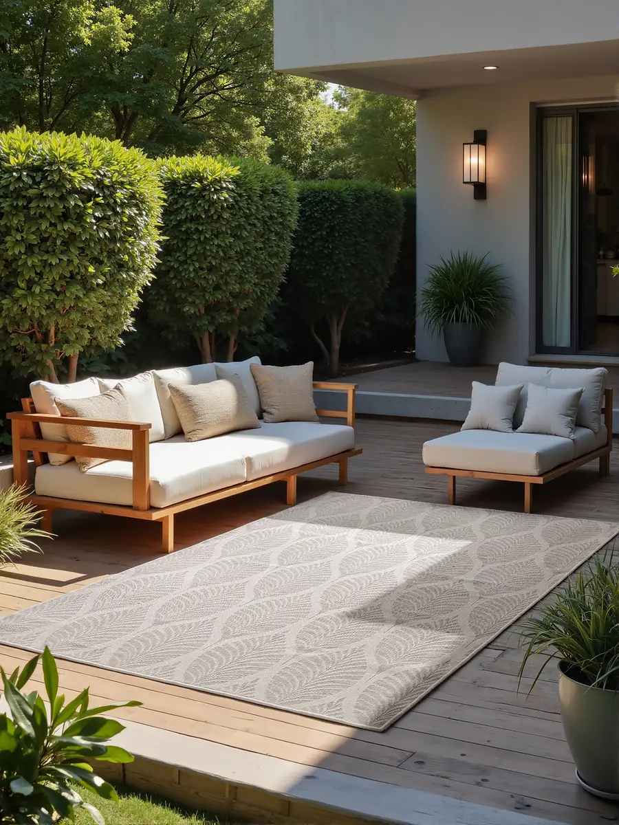 Outdoorteppich Duet Typ B | Mehrfarbig