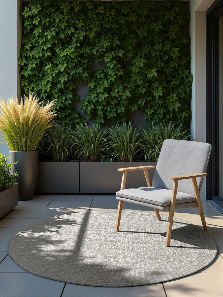 Outdoorteppich Duet Typ C | Grau