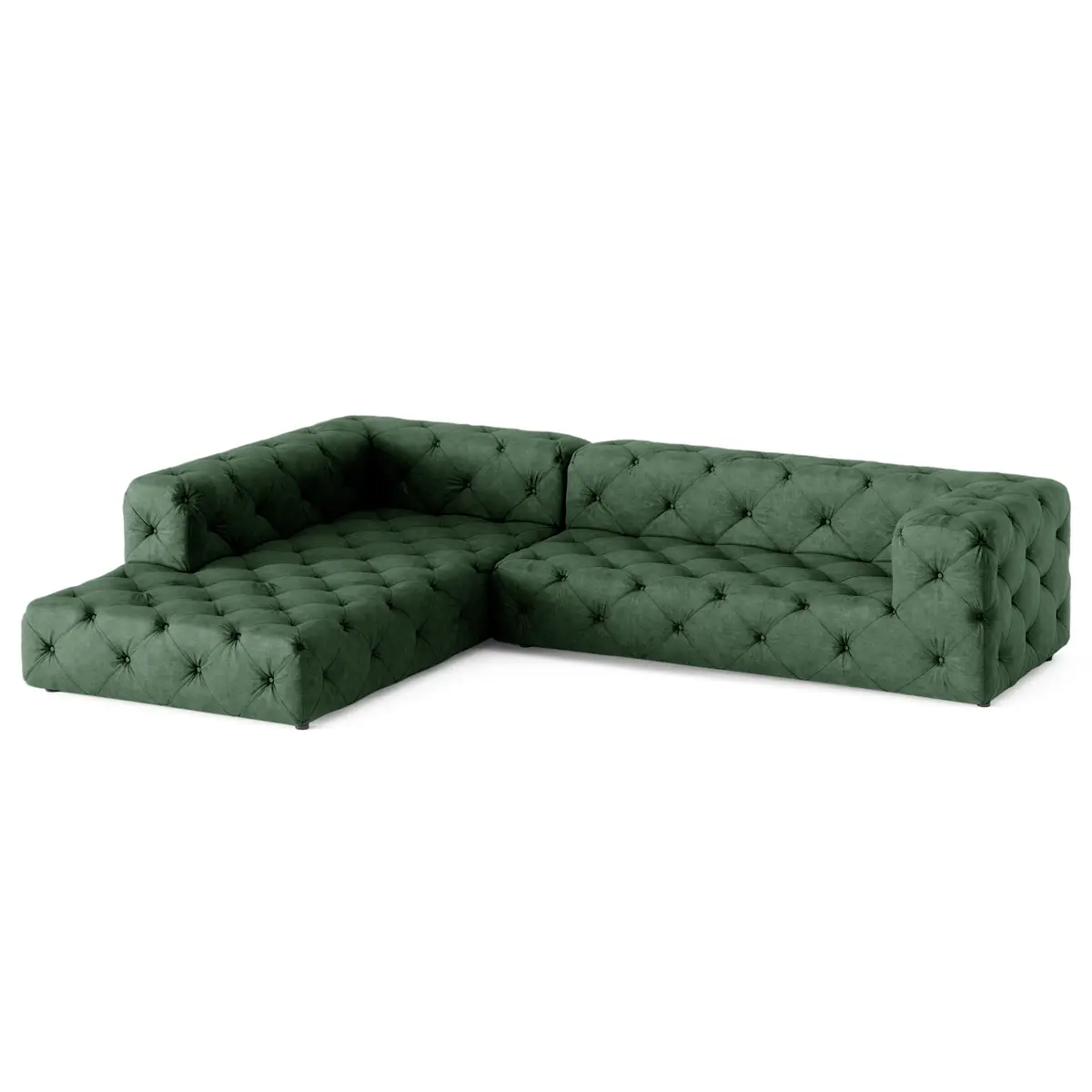 Fredriks Ecksofa Enza | Grün
