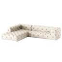 Fredriks Enza Ecksofa mit Ottomane | Beige