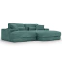 Fredriks Ecksofa Zuri mit Longchair | Blau