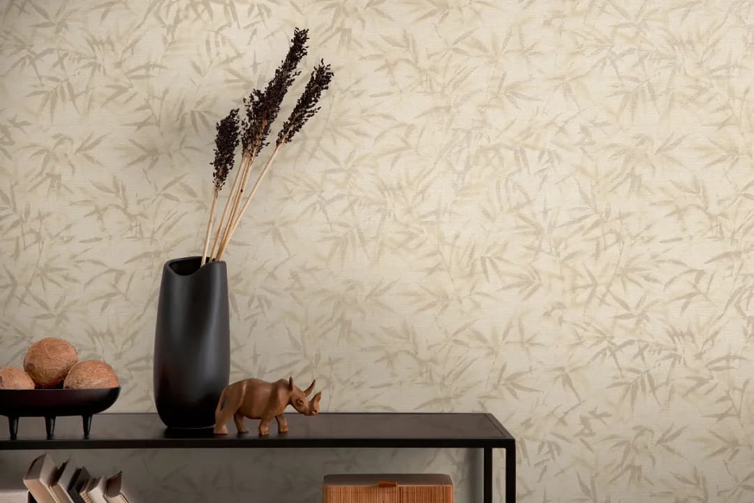 A.S. Création Vliestapete Hoa Natur Bambus | Beige