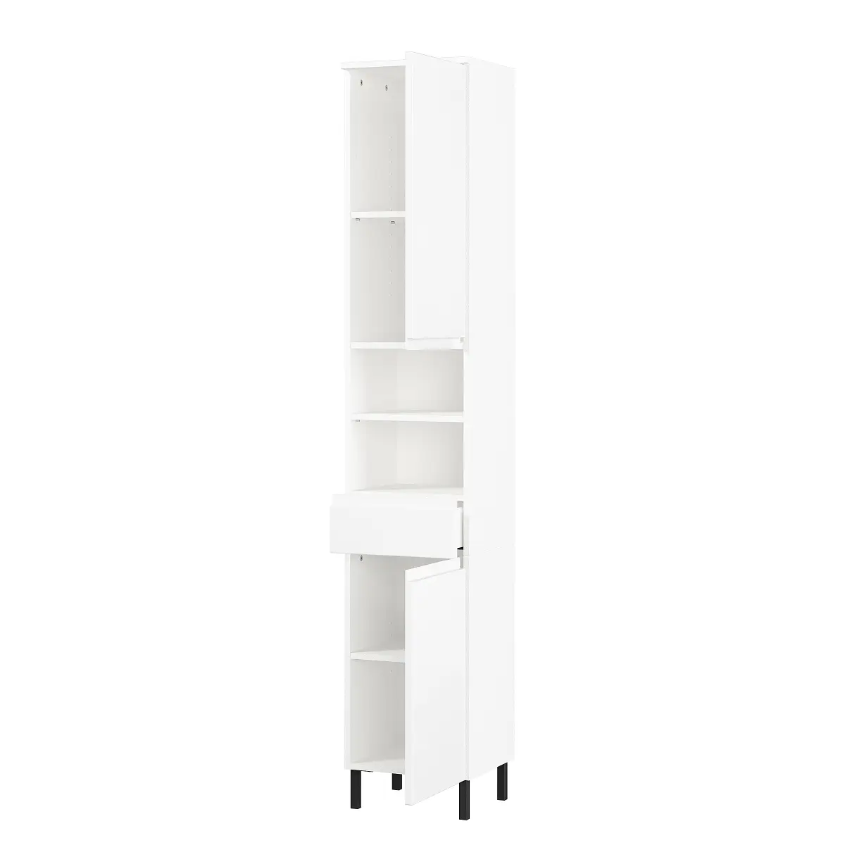 Hochschrank Salinas | Weiß