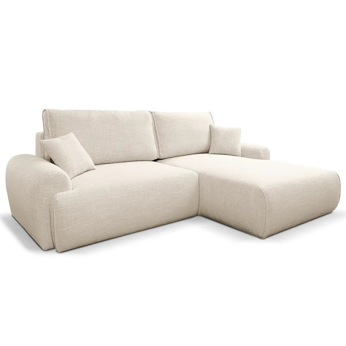 Ecksofa mit Schlaffunktion Krupa | Beige