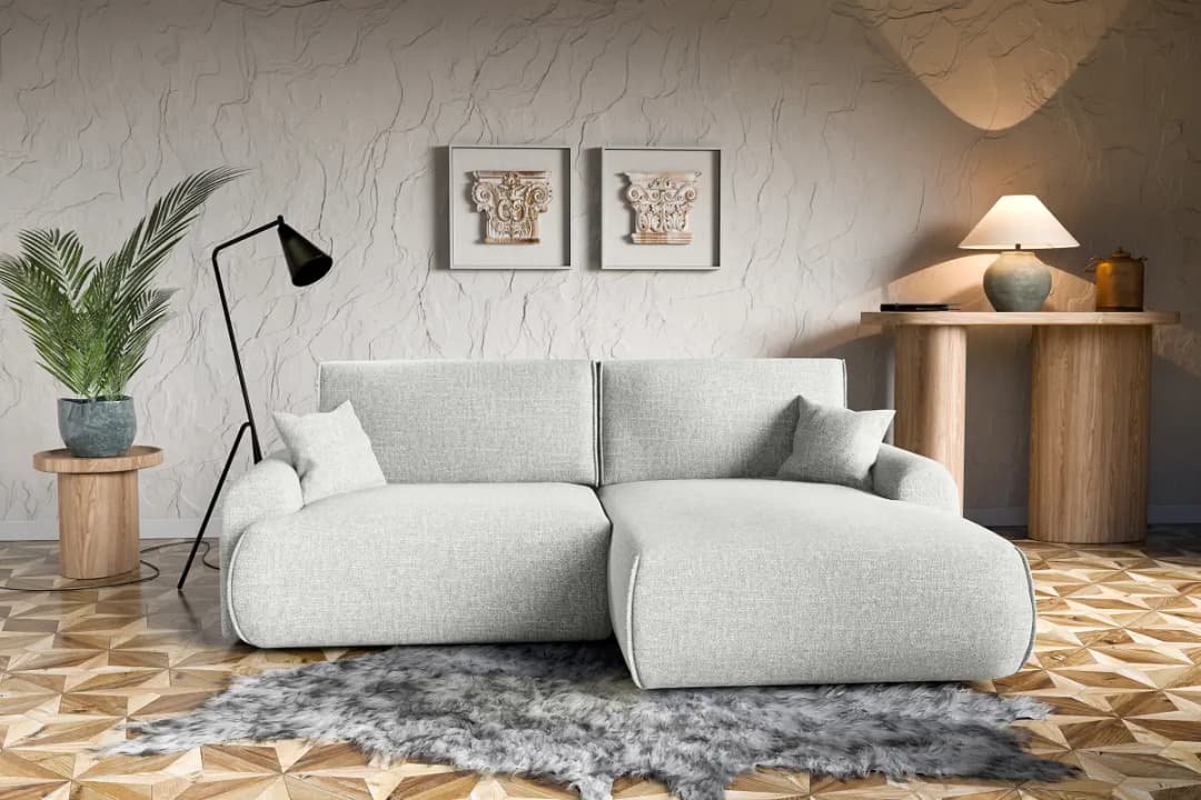 Ecksofa mit Schlaffunktion Krupa | Beige