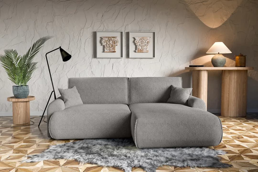 Mørteens Ecksofa mit Schlaffunktion Onka | Grau