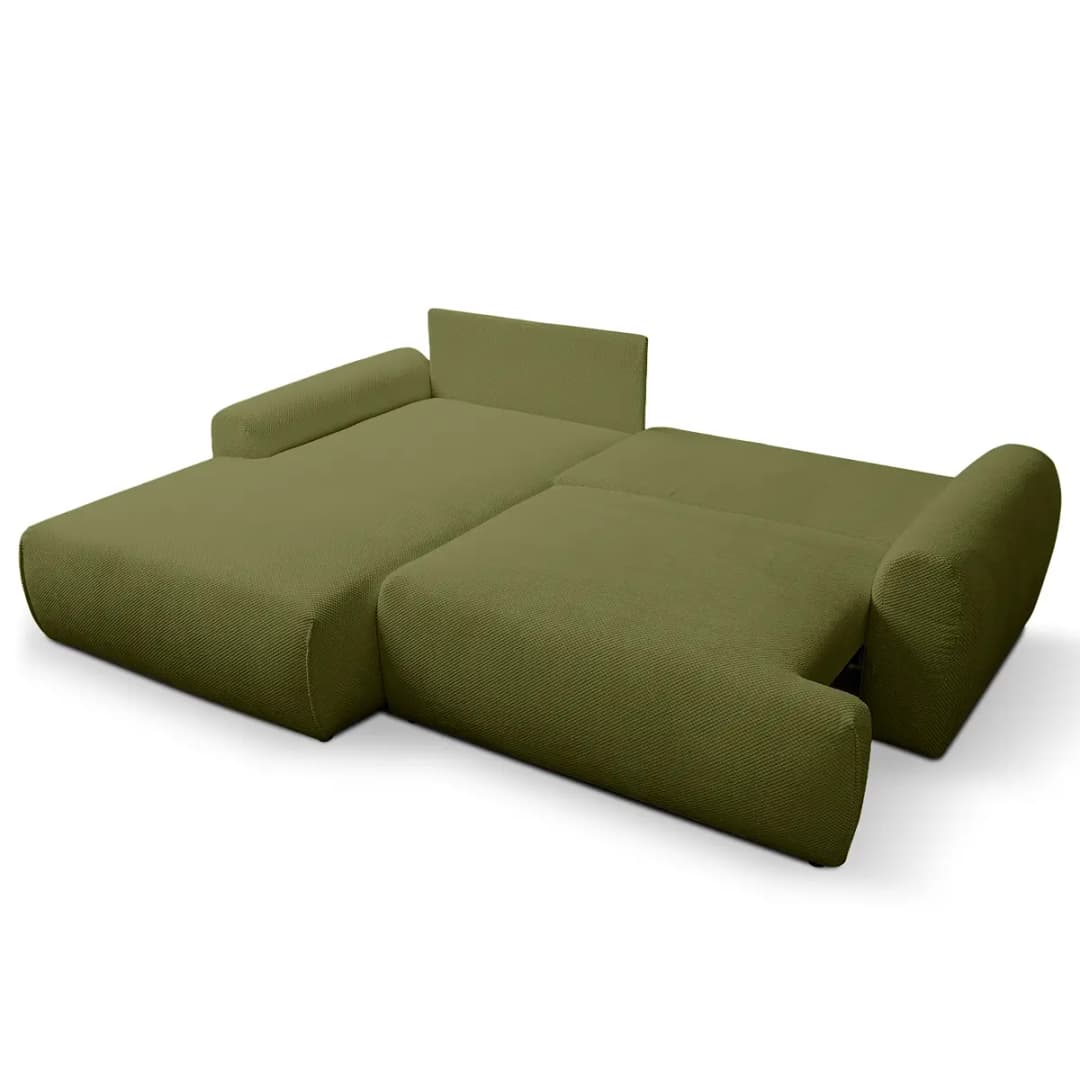 Mørteens Ecksofa mit Schlaffunktion Onka | Grün