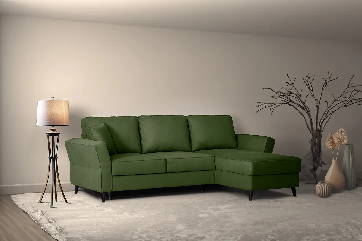 Ecksofa Maobo | Grün
