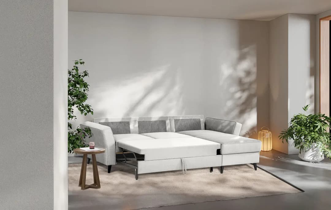 Ecksofa Maobo | Grau