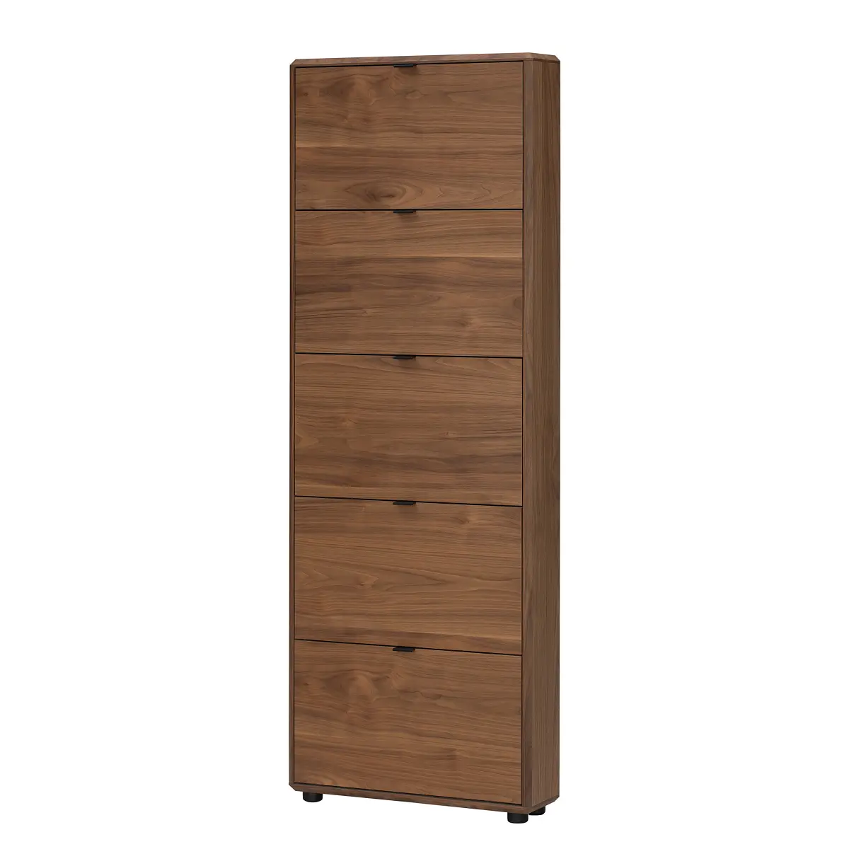 Furnierter Schuhkipper Guabay | Holztöne