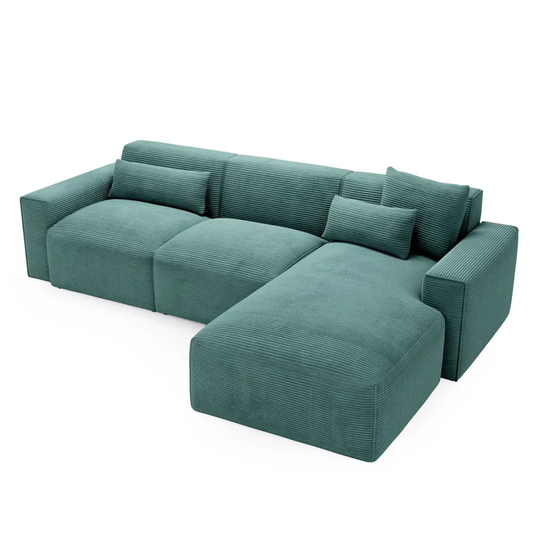Studio Copenhagen Ecksofa Zuri | Blau