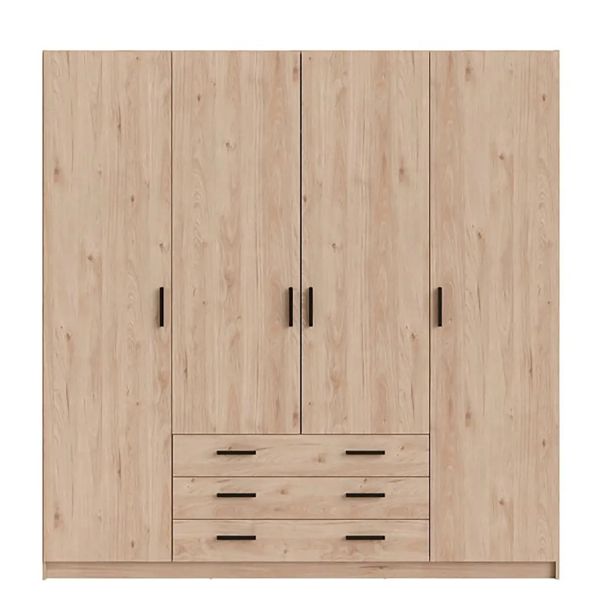 loftscape Drehtürenschrank Okacheve | Holztöne