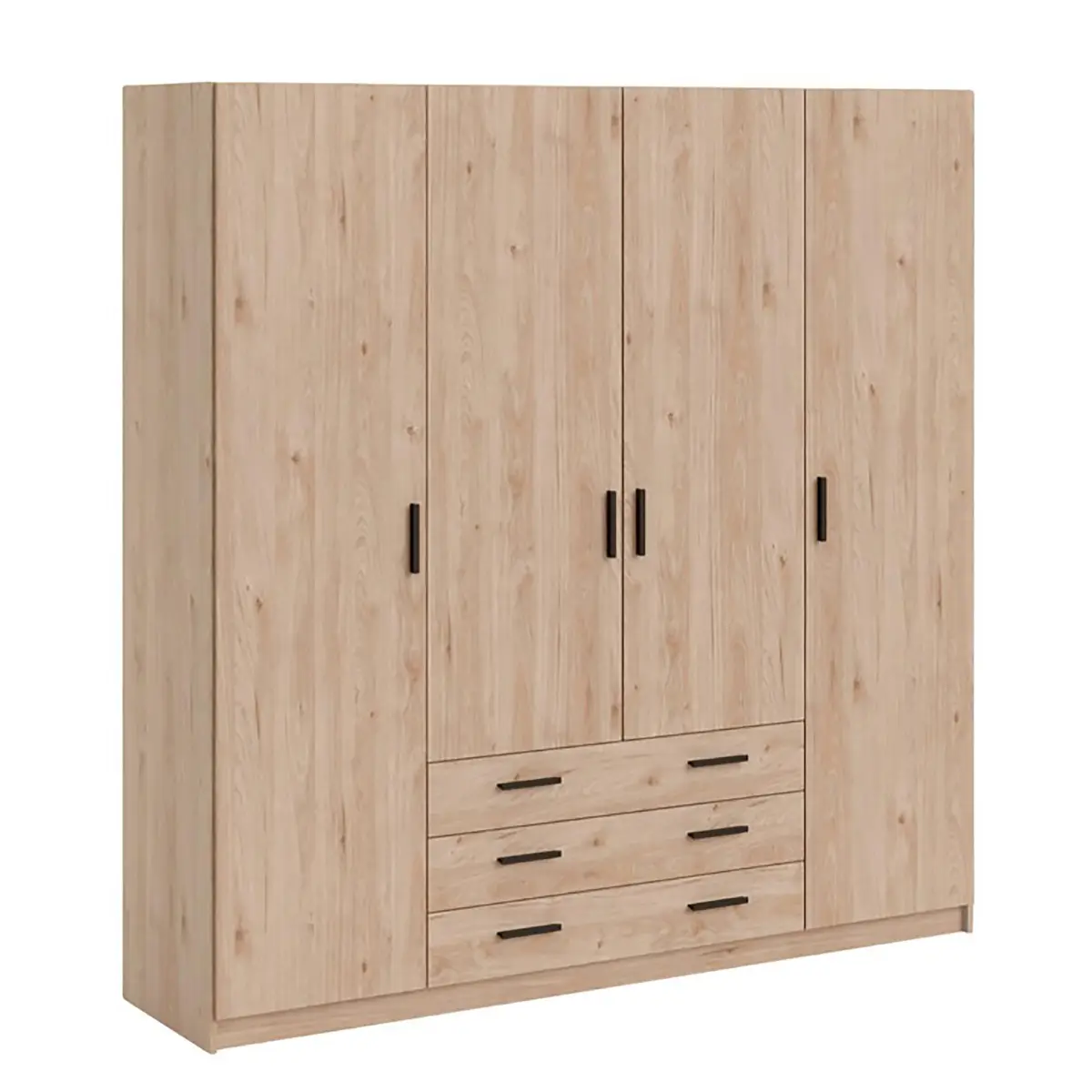 loftscape Drehtürenschrank Okacheve | Holztöne