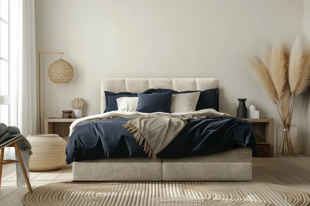 Boxspringbett Leanne | Beige