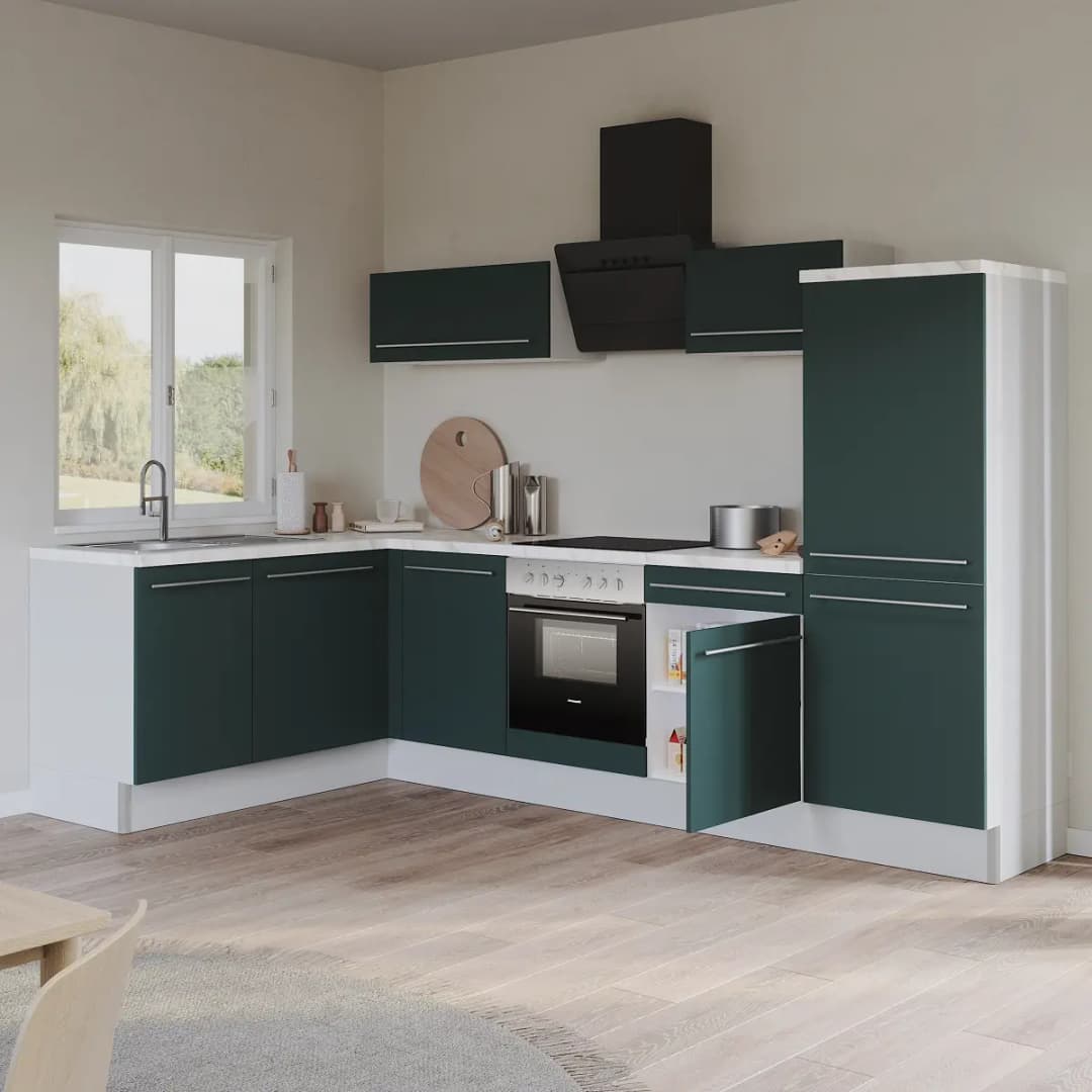 Optifit Venezia Eckküche | Grün