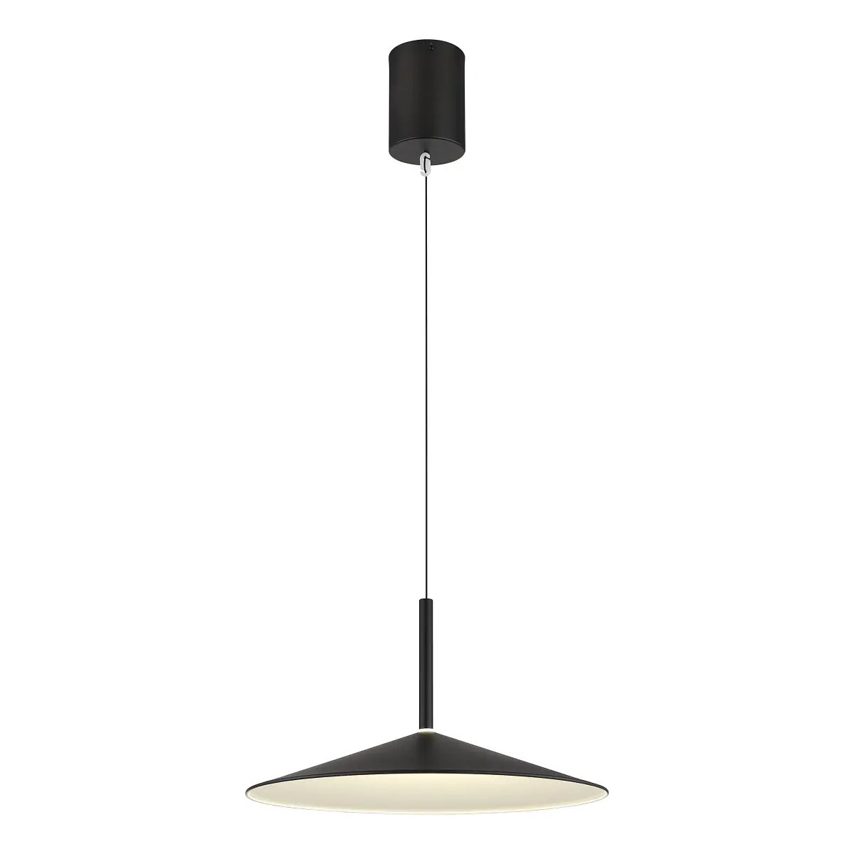 LED-Pendelleuchte Lampone Typ A Ø 48cm Schwarz/Weiß/Schwarz