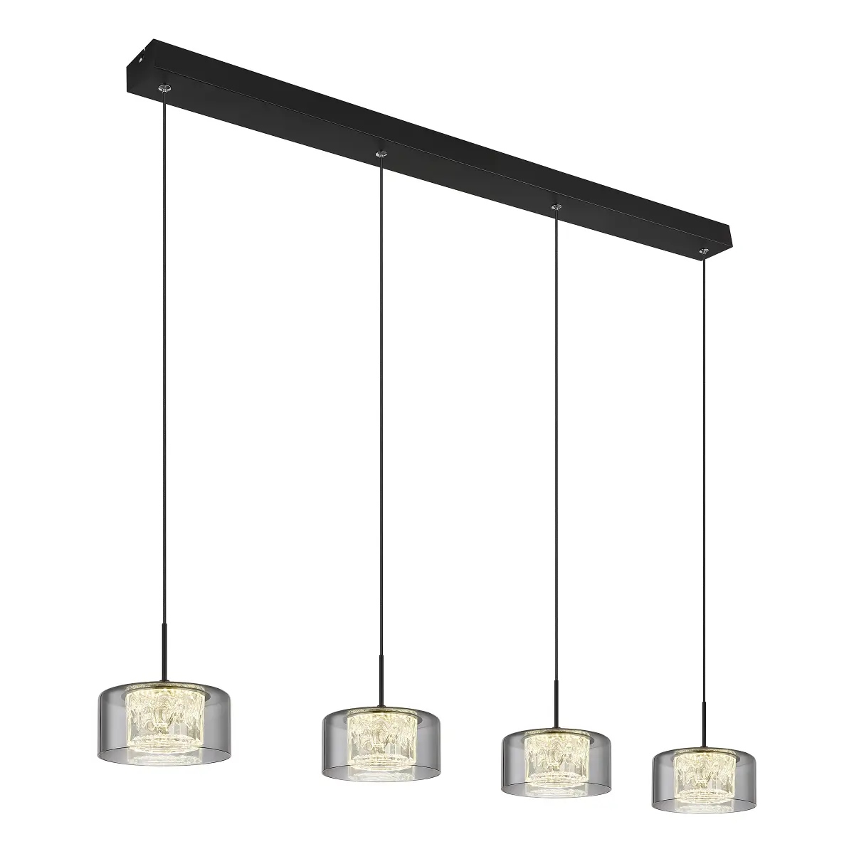 LED-Pendelleuchte Fogsy | Schwarz