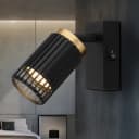 Globo Lighting Wandleuchte KORBEN | Schwarz