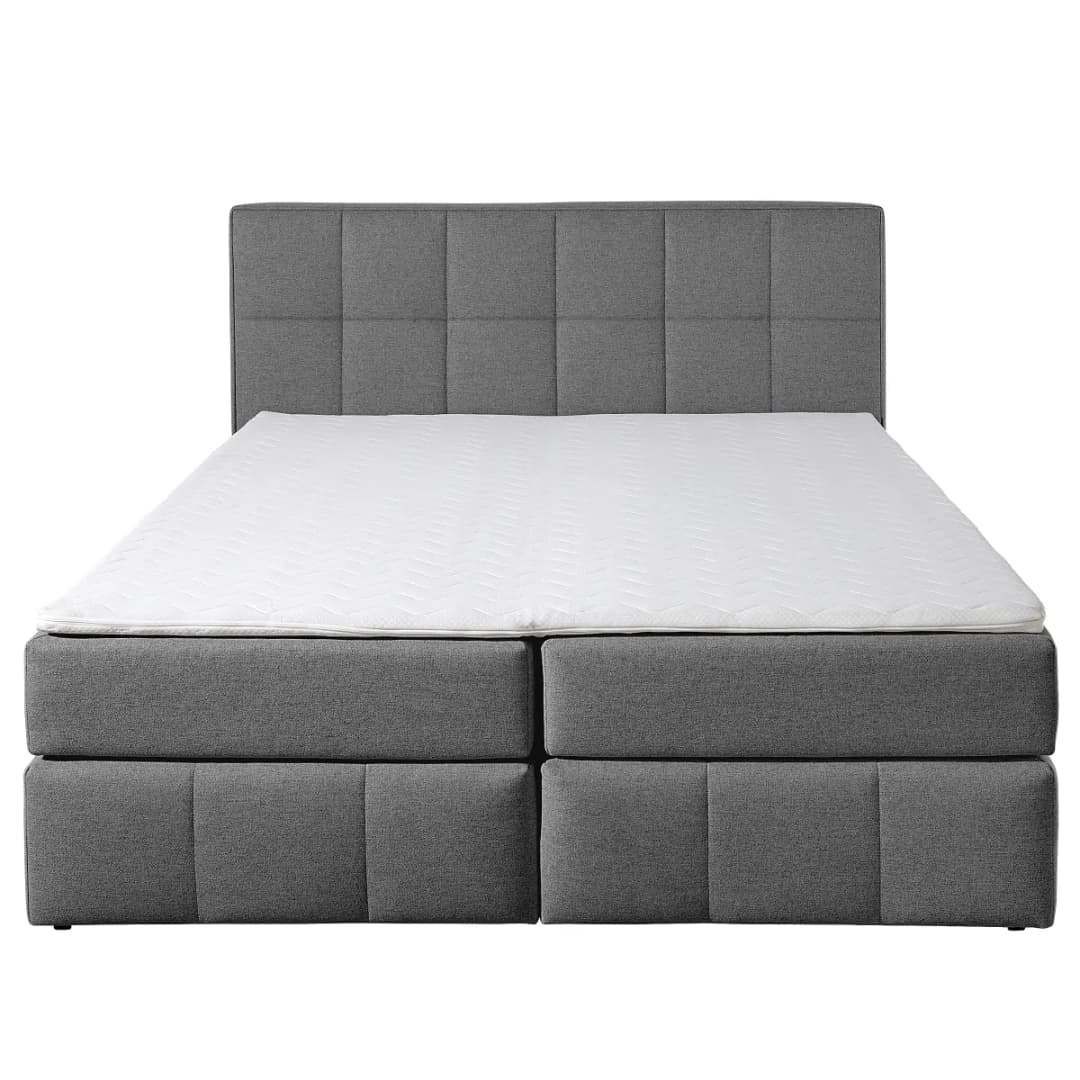 Red Living Boxspringbett Artosilla | Grau