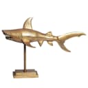 Wohnling Skulptur Hai | Gold