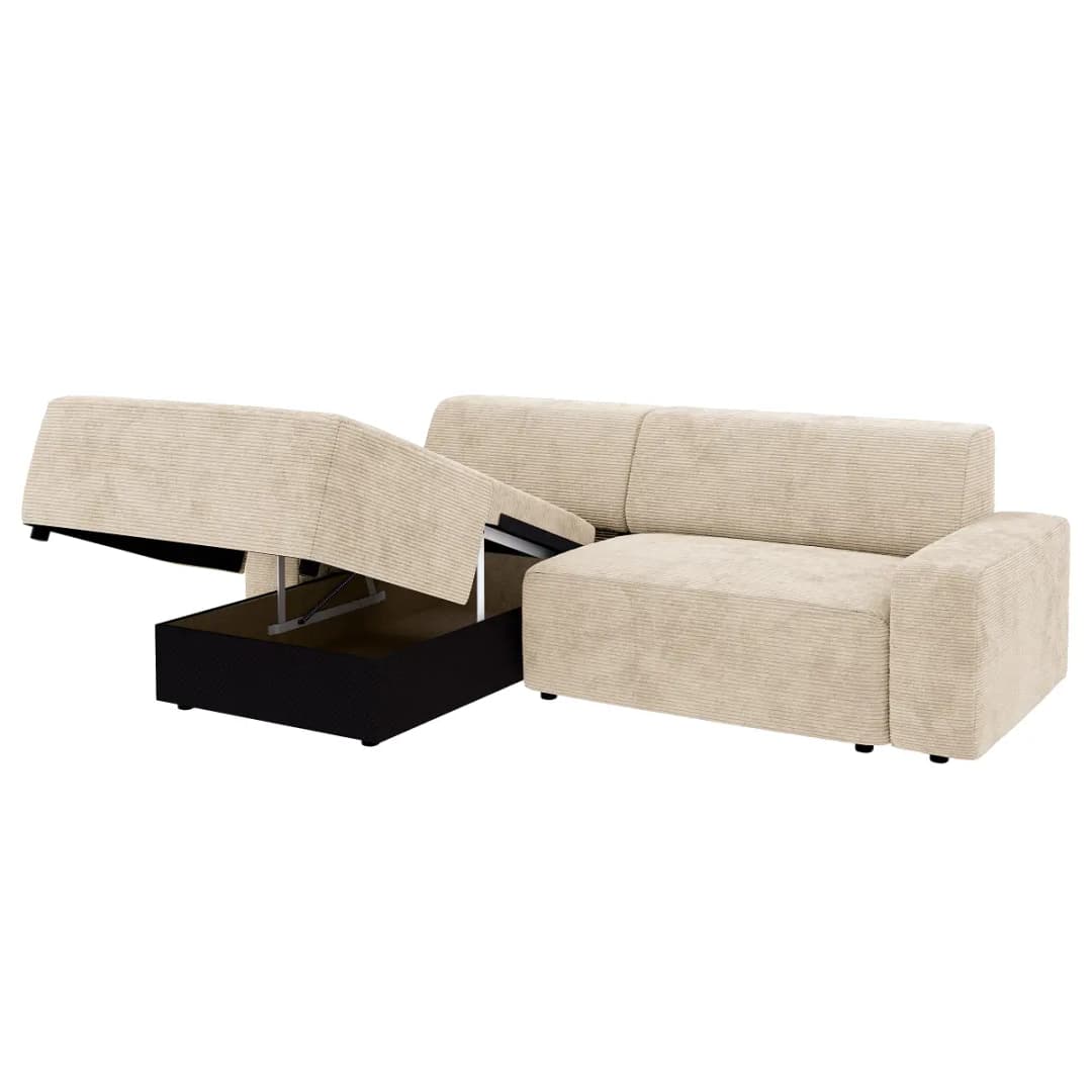 Ecksofa Hilja | Beige