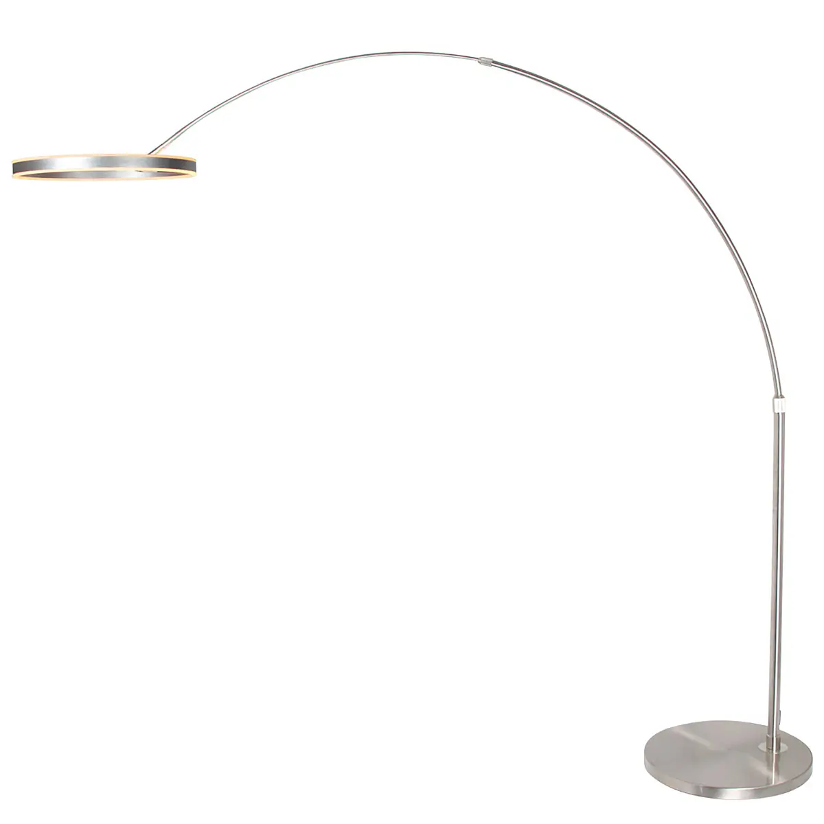 Steinhauer Bogenleuchte Ringlux | Silber