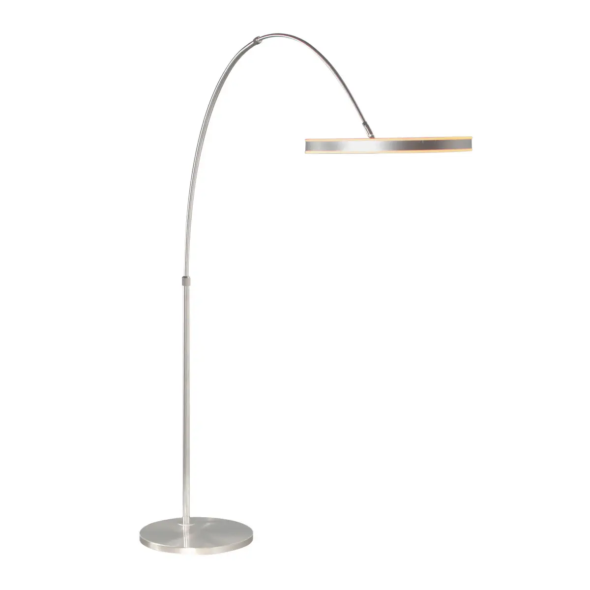 Steinhauer Bogenleuchte Ringlux | Silber