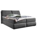 Red Living Boxspringbett Barrietas | Schwarz