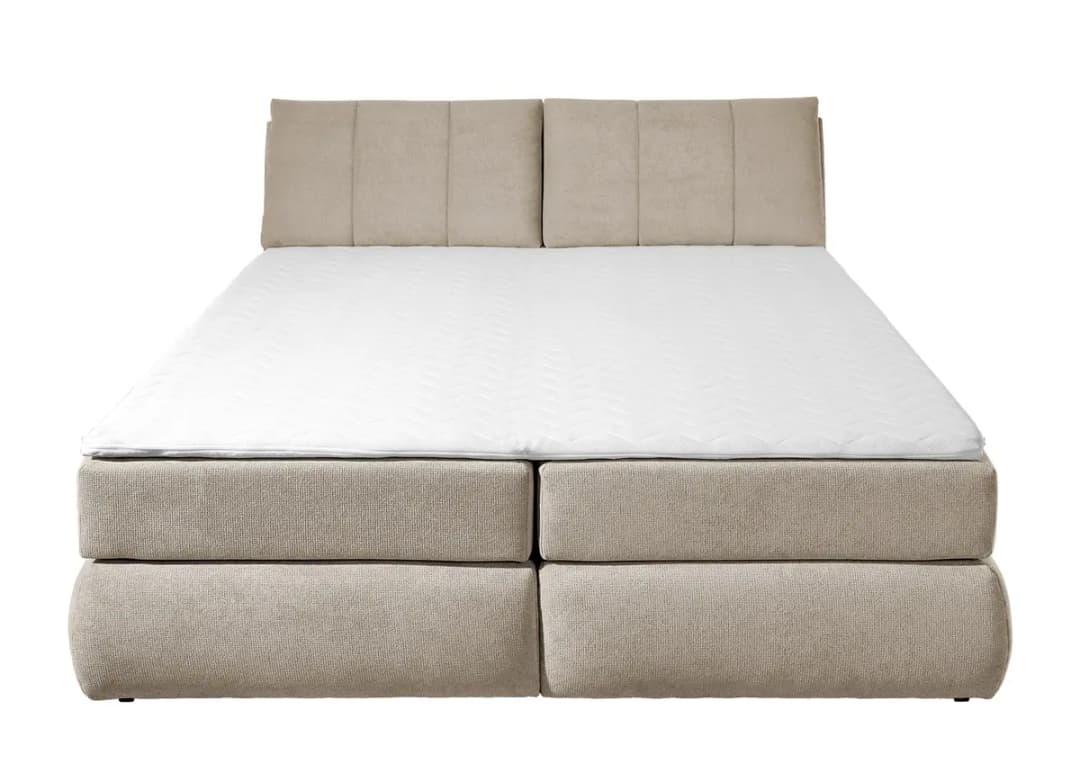 Red Living Boxspringbett Barrietas | Beige