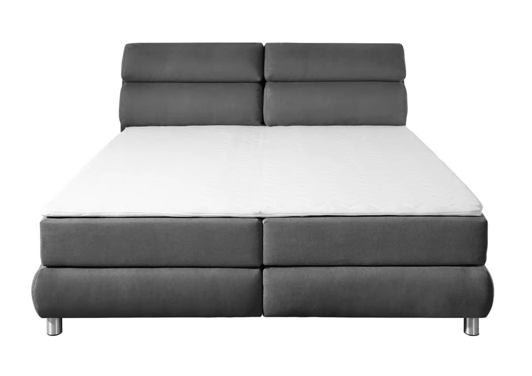 Red Living Boxspringbett Santotís | Grau