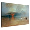Leinwandbild Calais Beach Filz Grau/Grau 90 x 60cm | Grau