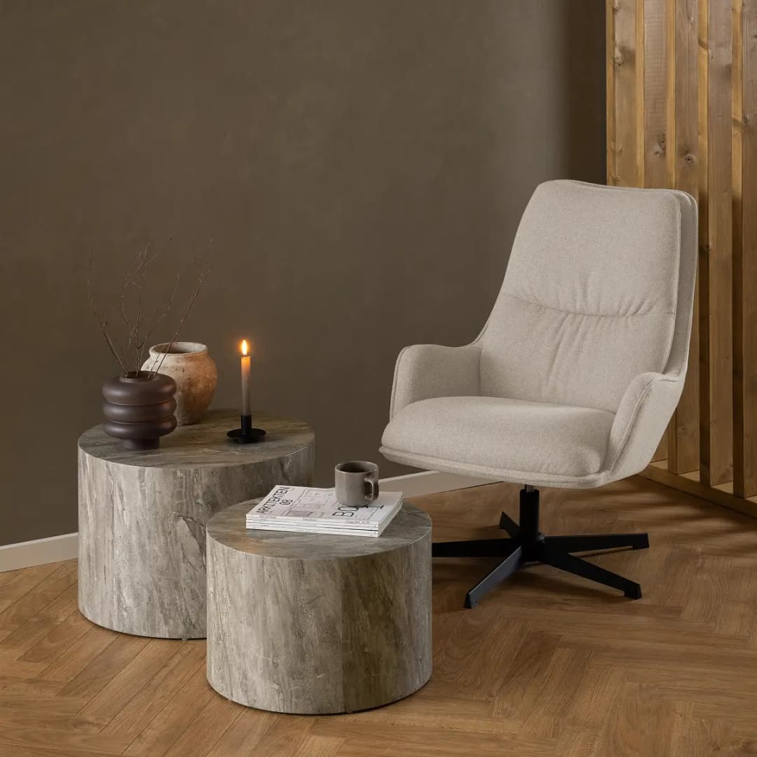 Loungesessel Bosley | Beige