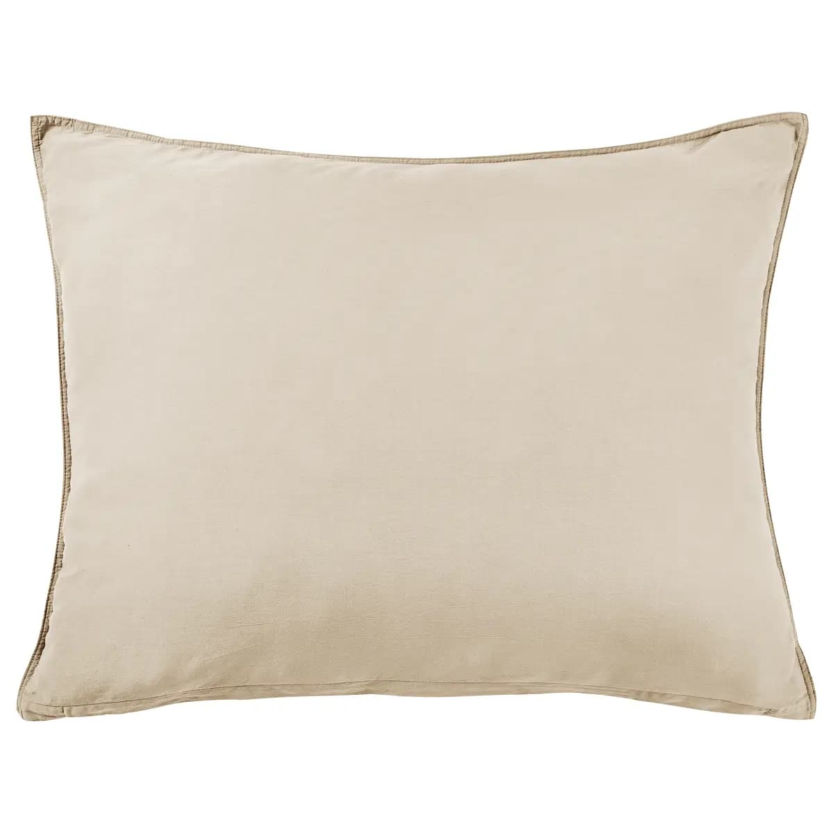Mako-Satin Kissenbezug NIGHTLIFE DELUXE 80 x 60cm Beige | Beige