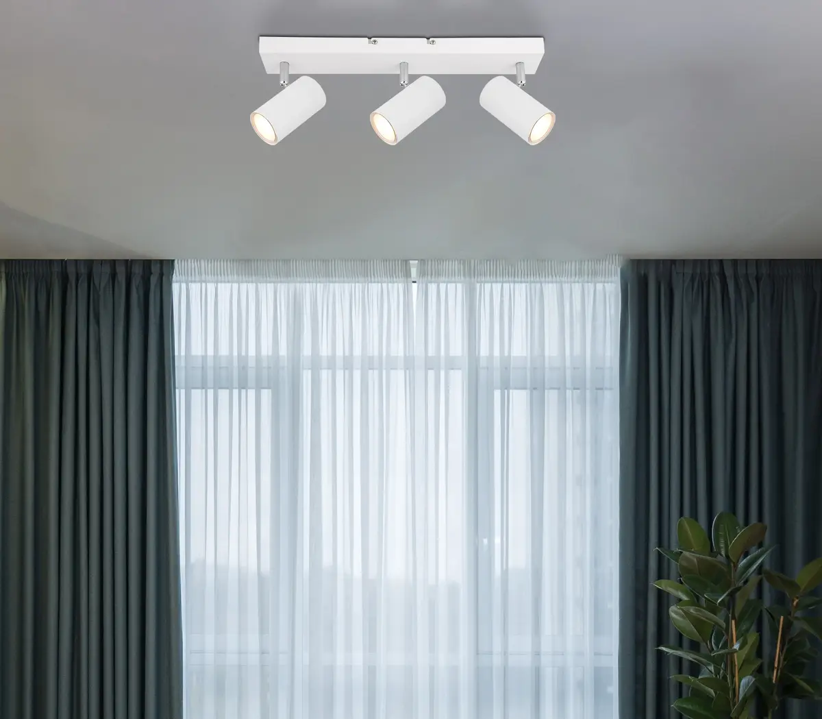 Globo Lighting Deckenleuchte Robby Typ B | Weiß