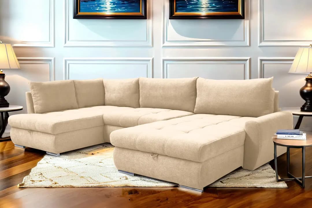 Fredriks Wohnlandschaft Rosak | Beige