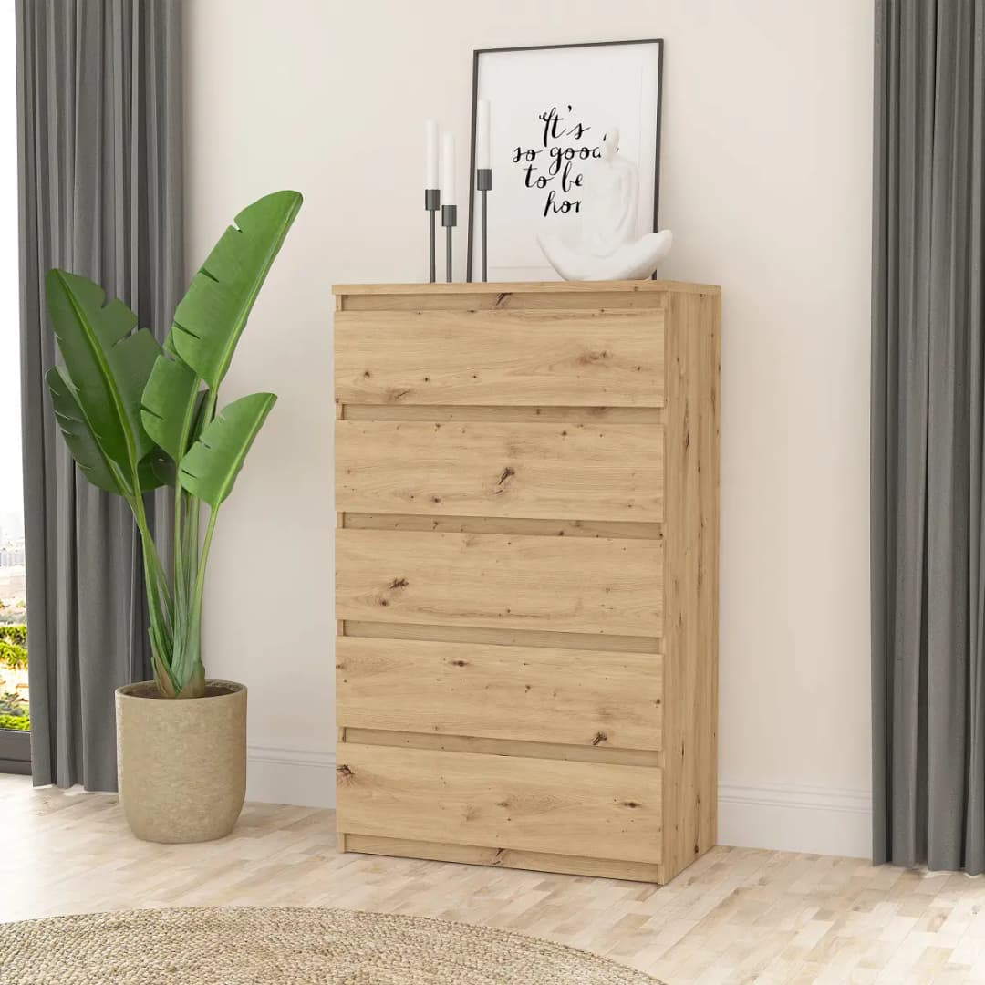 loftscape Kommode Optima 128cm | Holztöne