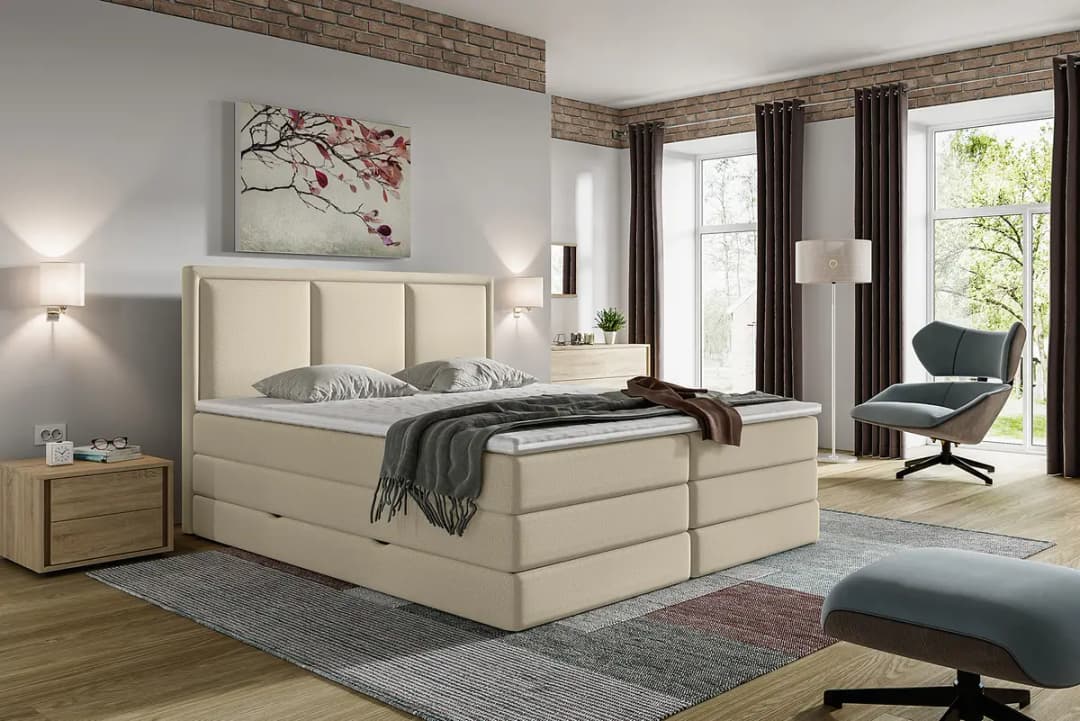 Fredriks Boxspringbett Coolyu | Beige