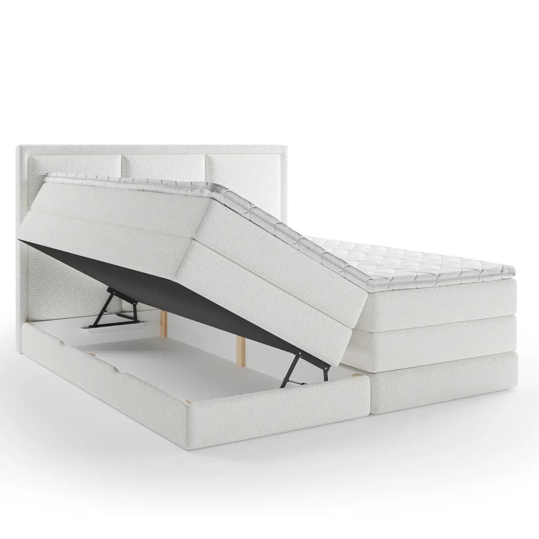 Boxspringbett Coolyu | Beige