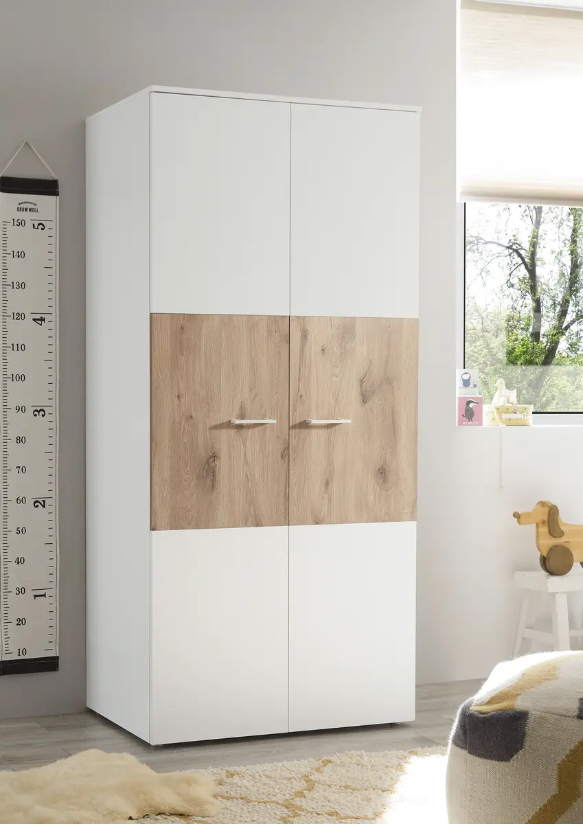 Kleiderschrank Tresnico | Mehrfarbig