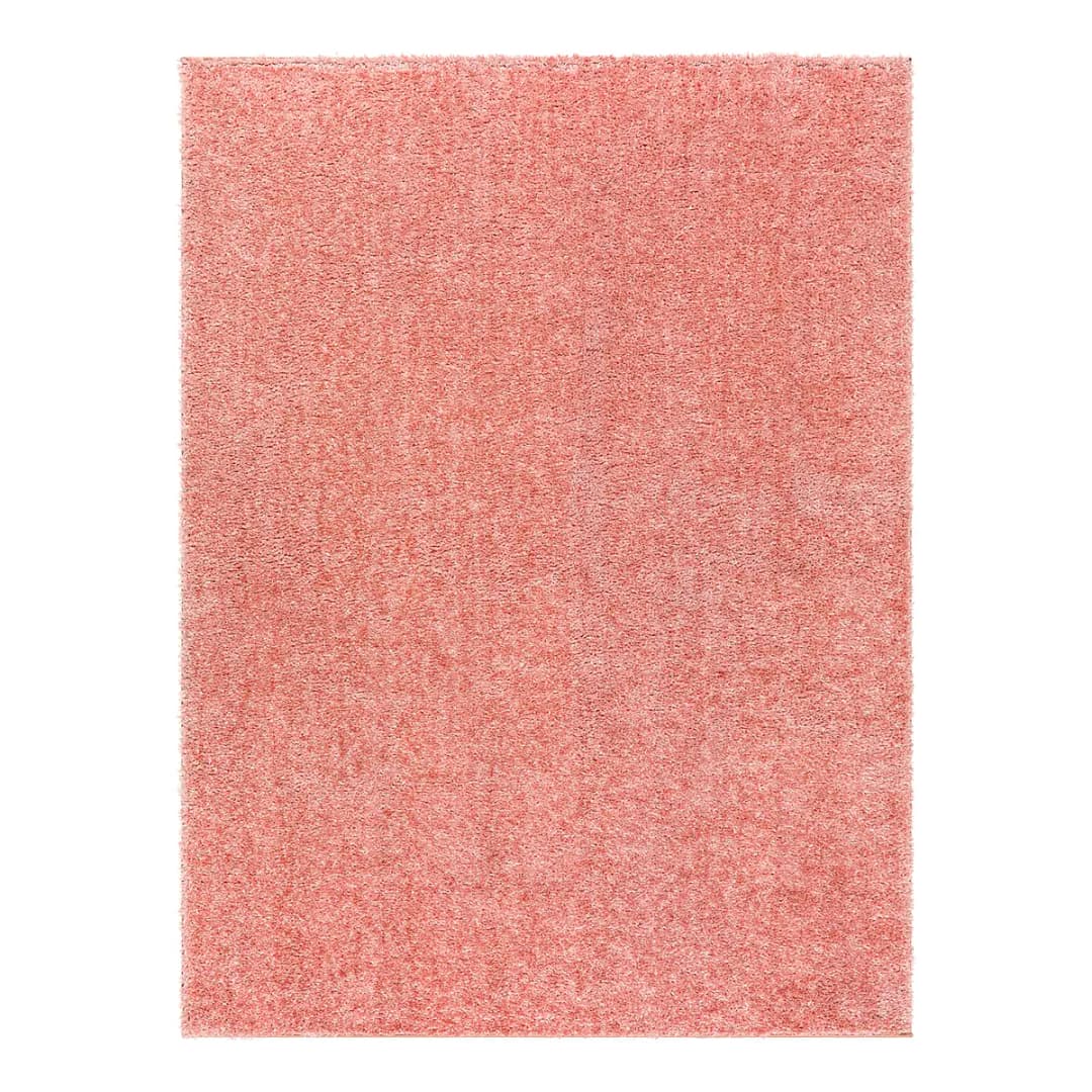 Hochflorteppich Trento 200 x 275cm Rot/Rosa | Mehrfarbig