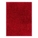 Hochflor-Teppich Trento 200 x 275cm Rot/Rot | Rot