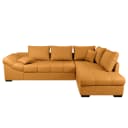 Fredriks Ecksofa mit Schlaffunktion Okka | Gold