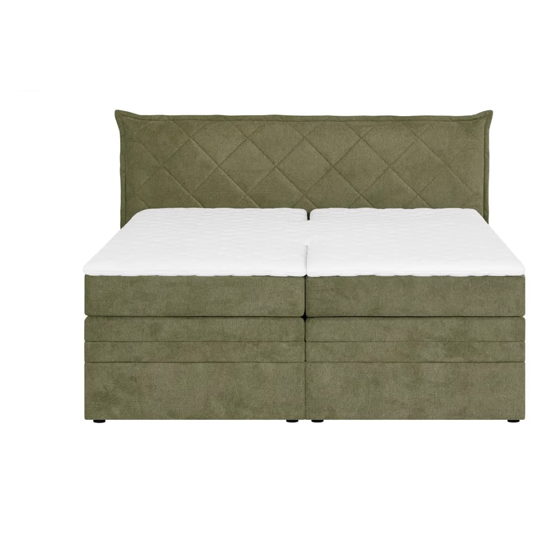 Boxspringbett Gesell 160 x 200cm | Grün