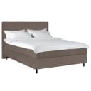 Boxspringbett Choele 180 x 200cm Chenille Askja Braun H4