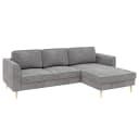 Ecksofa Hilja | Grau